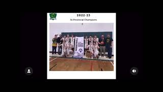 Coaldale Christian win 3rd straight 1A Alberta Boys Basketball Provincial Championship.  March 2024