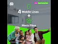 Social media Postpaid Family Plan ENG