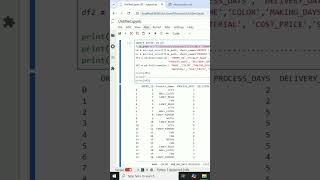 How to connect excel sheet data in Python Pandas dataframe▪︎ Create Dataframe