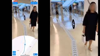 idecca AR navigation in COEX 2