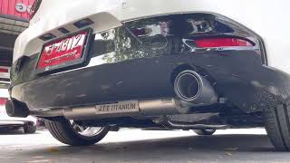 Mazda3skyactiv ติดตั้งท่อคู่ JTC titanium