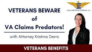 Veterans Beware of Claims Predators that Prey on Your Benefits