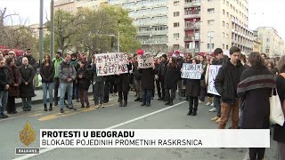 Beogradski studenti ne odustaju od zahtjeva, blokada se nastavlja