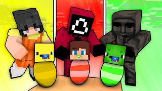 JJ vs Mikey vs Banana Kid Squid Game 2 Challenge - Maizen Minecraft Animation