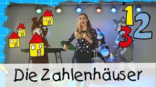 🐶 Die Zahlenhäuser - Mathe Lernlieder mit Marie Wegener || Kinderlieder