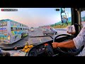 Stupid Driver🤬 Suddenly Crossing the Road On Highway || Volvo Bus Driving