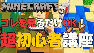 【マイクラ初心者講座】”マイクラの始め方”と”サバイバル”でまず最初に何をするをかを簡単解説！お子さんが困ってるママとパパも必見！【Switch/統合版/マインクラフト/Minecraft】