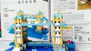 【nanoblock Português】 Tower Bridge nanoblock UK 01922 pt