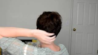 Styling a Pixie Cut for Thick, Wavy and Coarse Hair