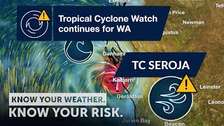 Severe Weather Update: Tropical Cyclone Watch continues for WA - 10 April, 2021