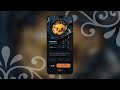 Food Ordering App Screen // Speedrun // HTML & CSS Tutorial