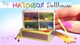 DIY Miniature Matchbox Dollhouse Tutorial
