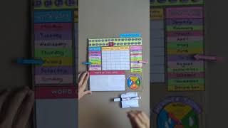 DIY Calendar | All about Today board | Toy Calendar | Educational Calendar Toy | 5 in 1 Interactive
