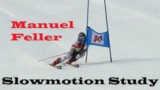 Manuel Feller Training GS (Slowmotion)