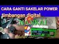 CARA GANTI SAKLAR POWER TIMBANGAN DIGITAL NANKAI #TimbanganDigital #ElectronicScale #NankaiART177-02