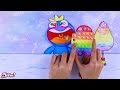 🍭 mukbang asmr rainbow candy strip rainbow sour candy and rainbow dessert 🍭 diam official