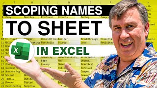 Excel -- Worksheet Level Names: Episode 1583