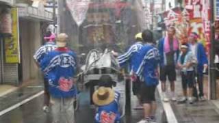 田辺祭「本祭」2009　雨・風・雷編