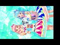 アイカツフレンズ！友希あいね u0026湊みおでみんなみんな！・とてもむずかしい ピンクパートナーコーデ，ブルーパートナーコーデ