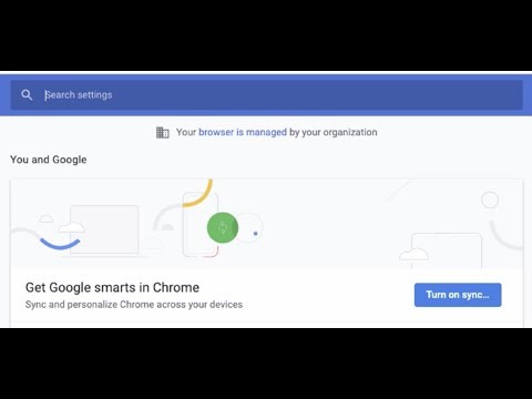 How to remove “Managed by your organization” Google Chrome browser hijacker?