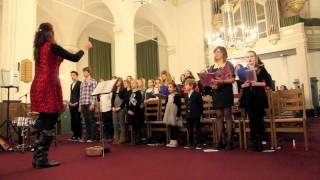 Kerstnachtdienst met Zangwerkplaats Grote Kerk Gorinchem, 24 dec 2011