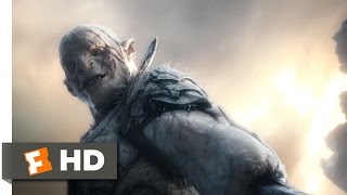 The Hobbit: The Battle of the Five Armies - Azog's Demise Scene (9/10) | Movieclips