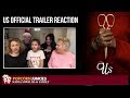 Us (Official Trailer) - The POPCORN JUNKIES Reaction