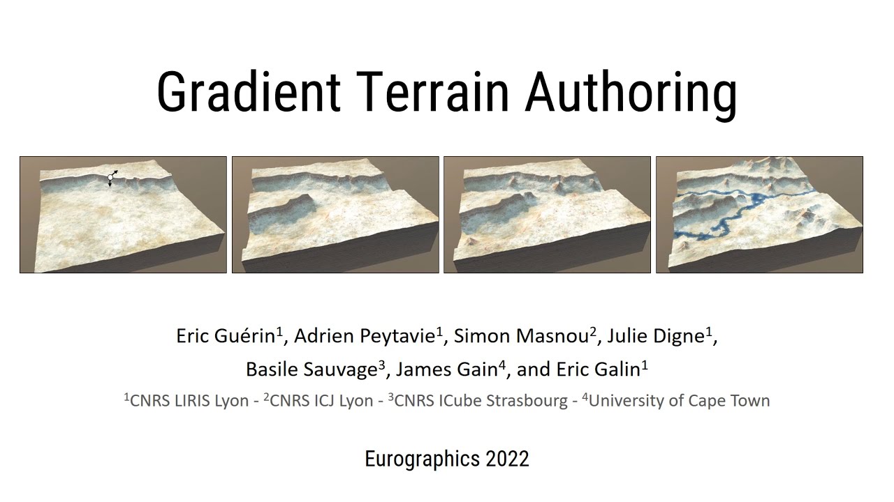 Gradient Terrain Authoring Youtube
