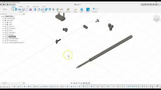 Assembling the Selfie Stick in Fusion 360