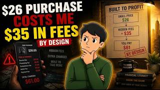 I Found Out a Simple $26 Purchase Could Cost Me $35 in Fees. By Design