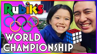 The 2019 Olympics of Rubik's Cubes 🏅 COMPETITION VLOG
