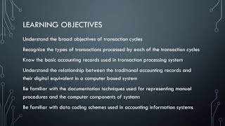 Introduction to Transaction Processing