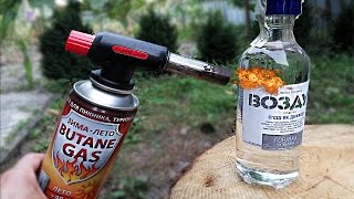 EXPERIMENT: FIRE AGAINST VODKA