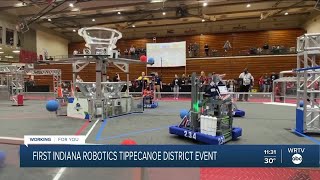 FIRST Indiana Robotics District event