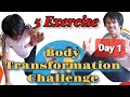 HOW TO TRANSFORM YOUR BODY | CORE MUSCLES EXERCISE CHALLENGE #exercise VLOG #12