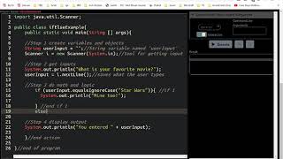 Java if else using Scanner and String input