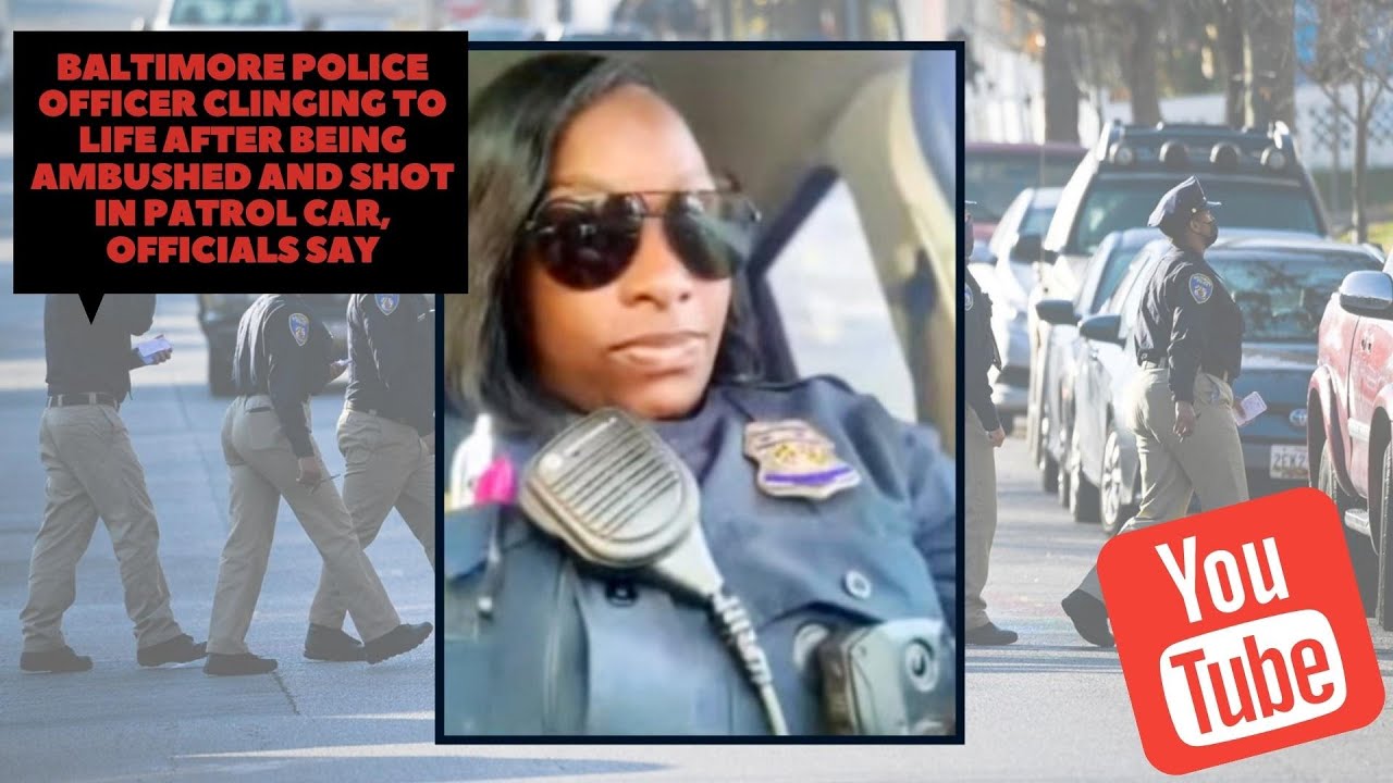 Baltimore Police Officer Clinging To Life After Being Ambushed And Shot ...