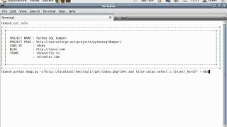 Python SQL Dumper - How to set multiple columns that will be used to extract data: