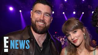 Travis Kelce Reacts to Taylor Swift Being Called His Wife | E! News