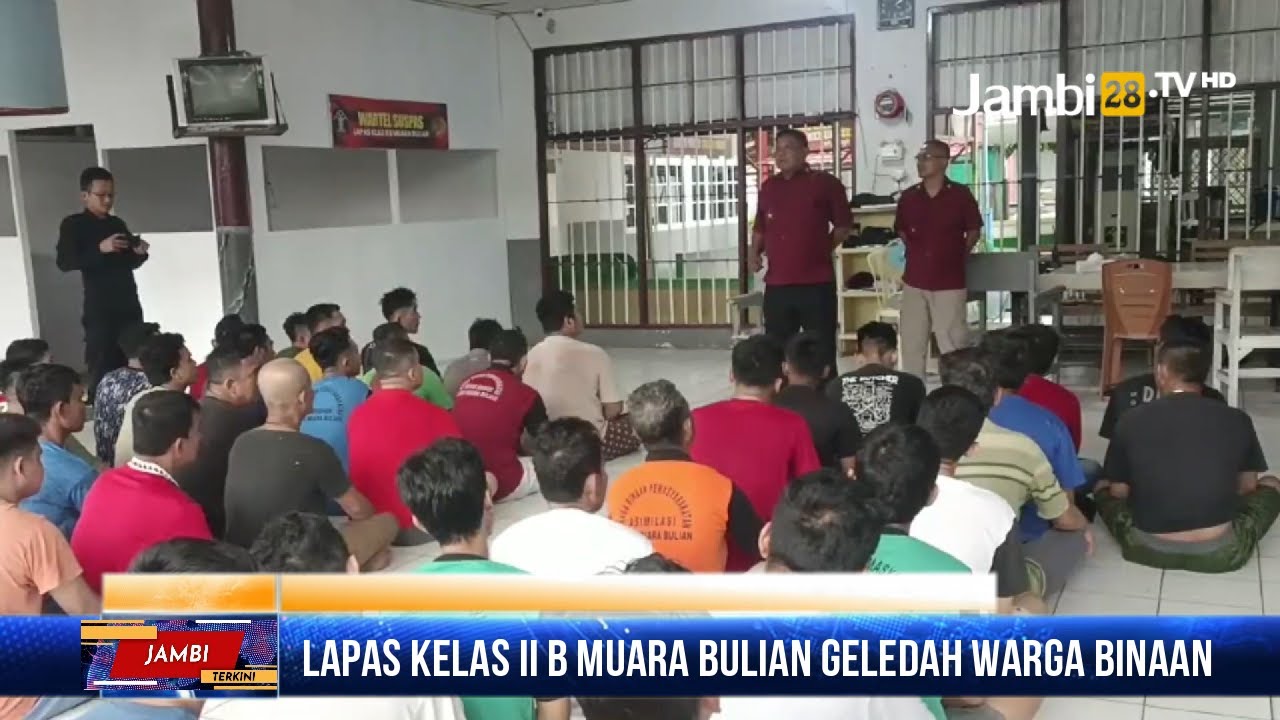 Lapas Kelas II B Muara Bulian Geledah Warga Binaan - YouTube