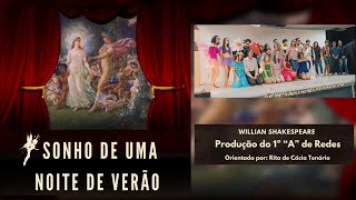 🌕🧚‍♀️ PEÇA TEATRAL: UM SONHO DE UMA NOITE DE VERÃO - WILLIAM SHAKESPEARS