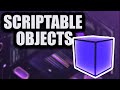 Unity Scriptable Objects Tutorial: Organize Your Game Data Like a Pro