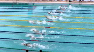 32nd Sub Jr/42nd Jr Glenmark National Aquatic Championship 2015 -50M Back stroke boys group 1