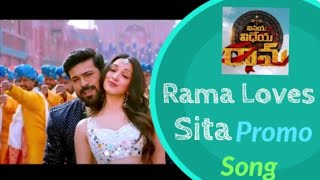 ||Rama Loves Sita Promo song 2019||Vinaya Vidheya Rama||Devi sri prasad, Ramcharan||