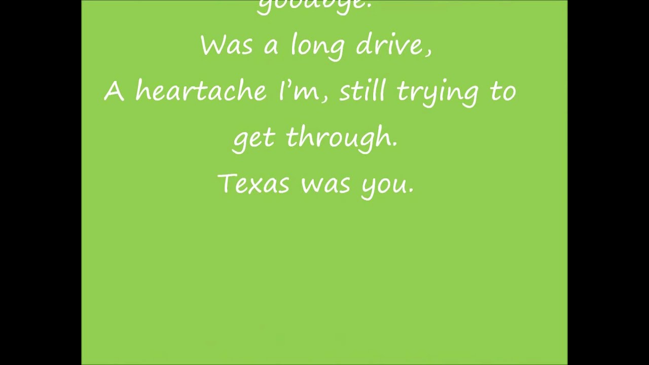Jason Aldean - Texas Was You Jason Aldean - Texas Was You