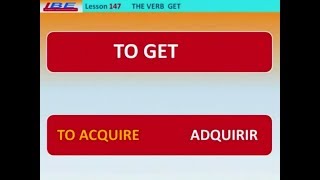 Aprender Ingles rapido - Phasal Verbs with GET - Vocabulary