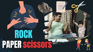 Papa ke sath rock paper scissors #learnwithsarthi #viral #trending #kidsvideo