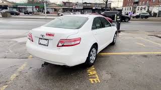 2011 Toyota Camry LE White 2.5L 173,000km