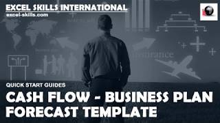Business Plan Cash Flow Forecast Template - Getting Started