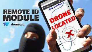FAA Approved Drone REMOTE ID Module!  - DroneTag Mini add on Module